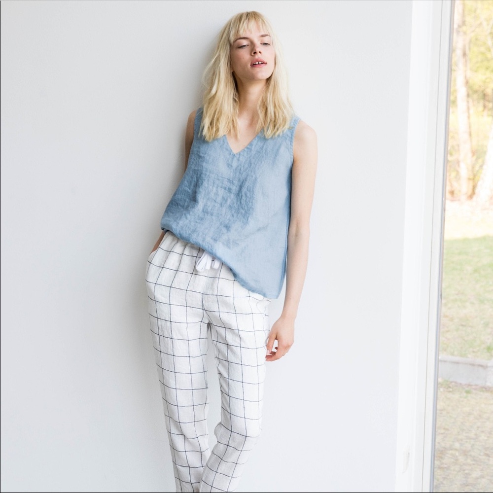 Not Perfect Linen Athens Pants